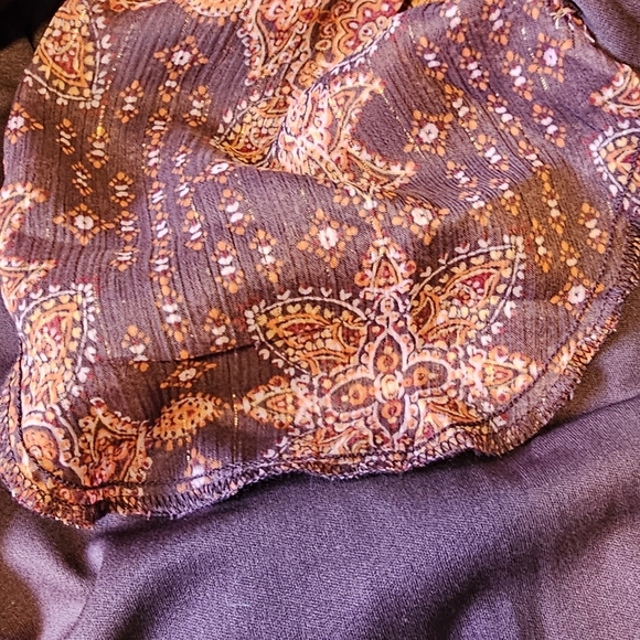 Torrid Size 2 Mini Lurex Chiffon Tiered Dress - Picture 16 of 17